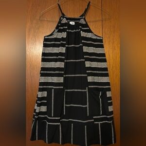 Old Navy Classic Black and White Dress